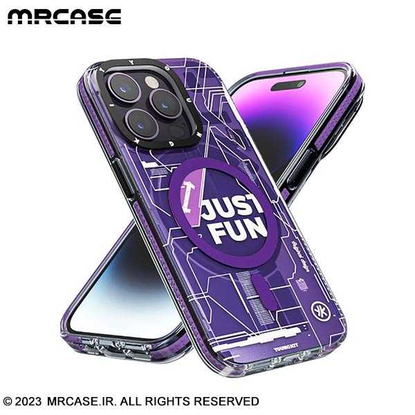 قاب گوشی یانکیت YOUNGKIT Technology Magsafe Purple